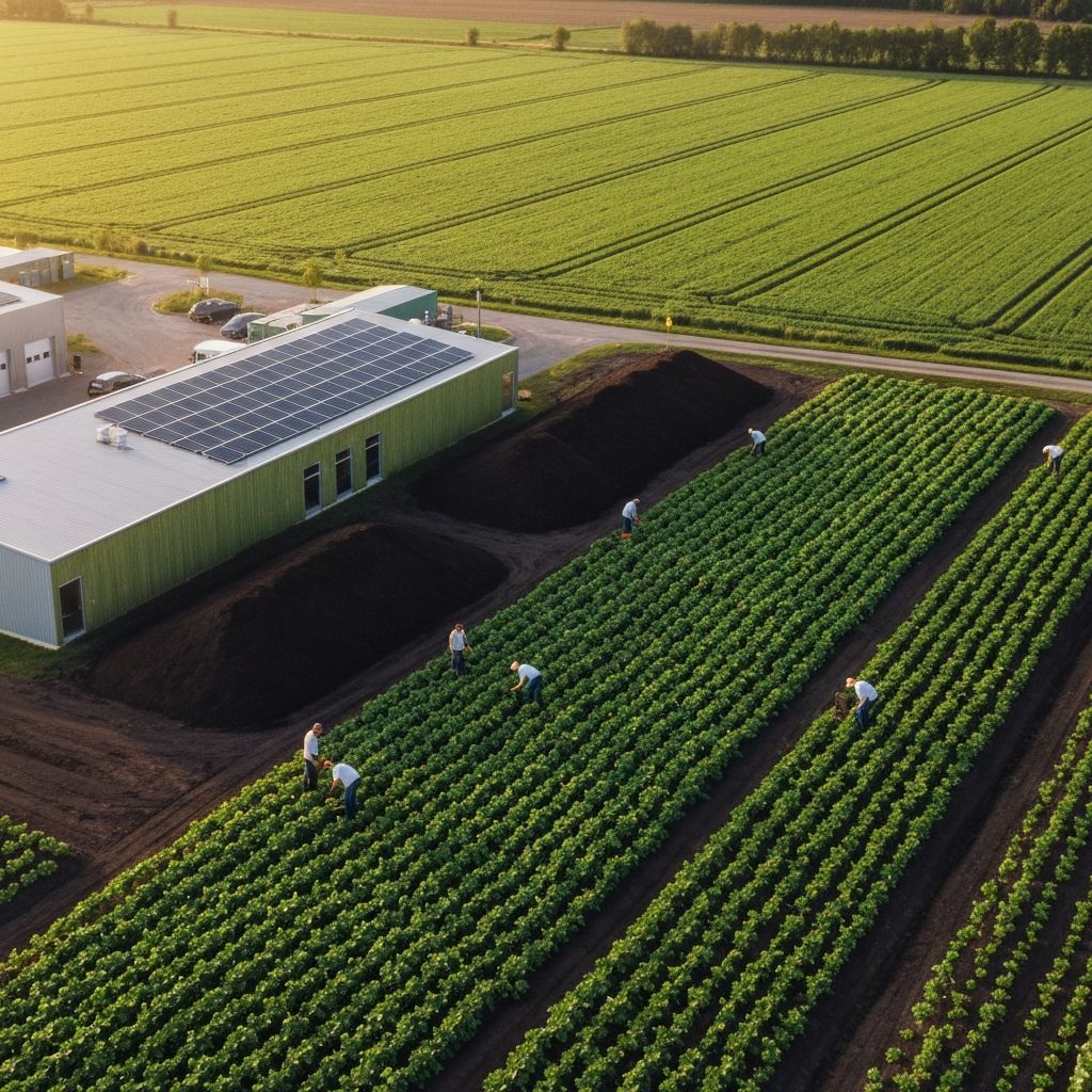 AIPL sustainable farming facility